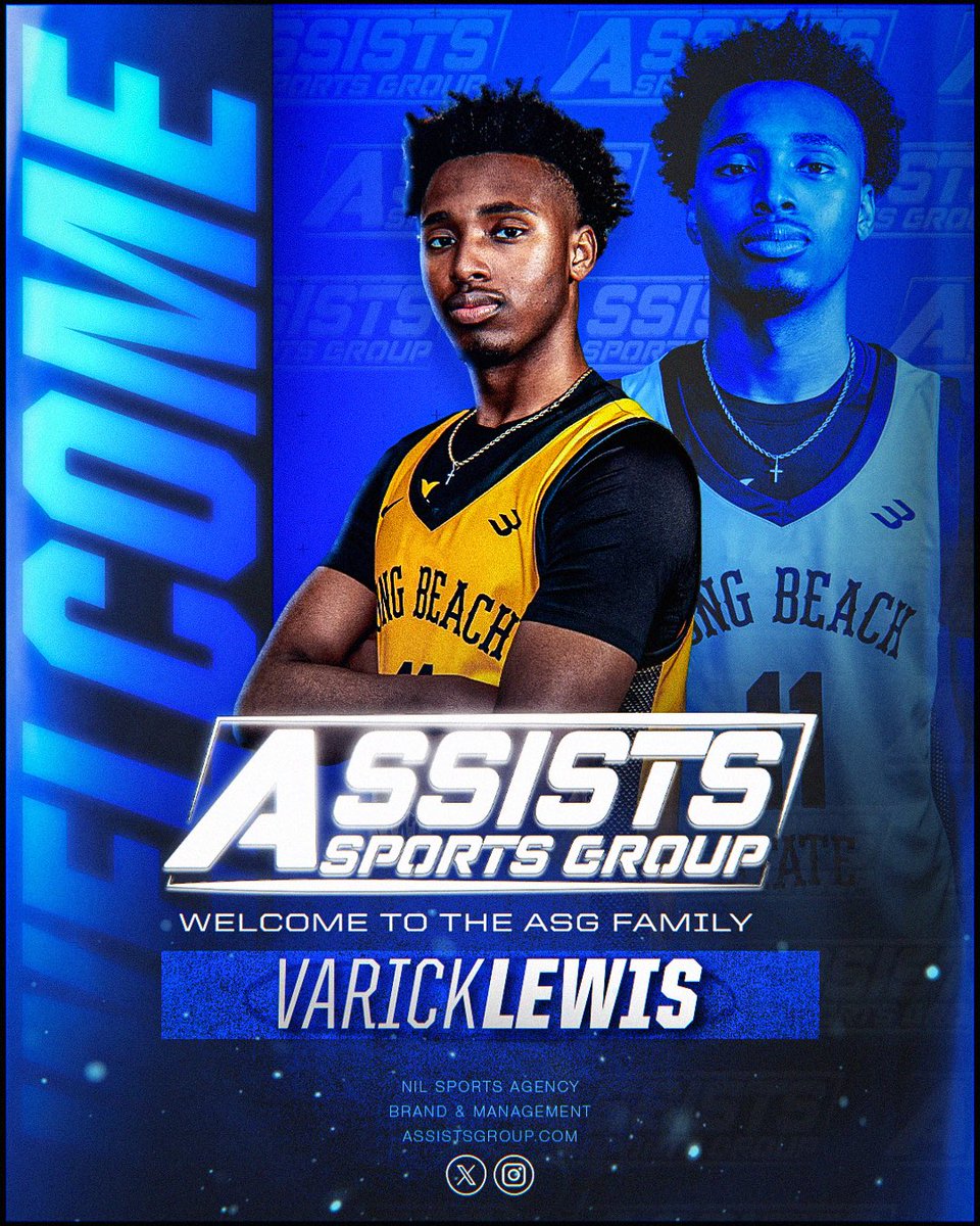 Welcome to the ASG Family <a href="/varick_lewis/">Varick Lewis</a> 

NIL Representation📈