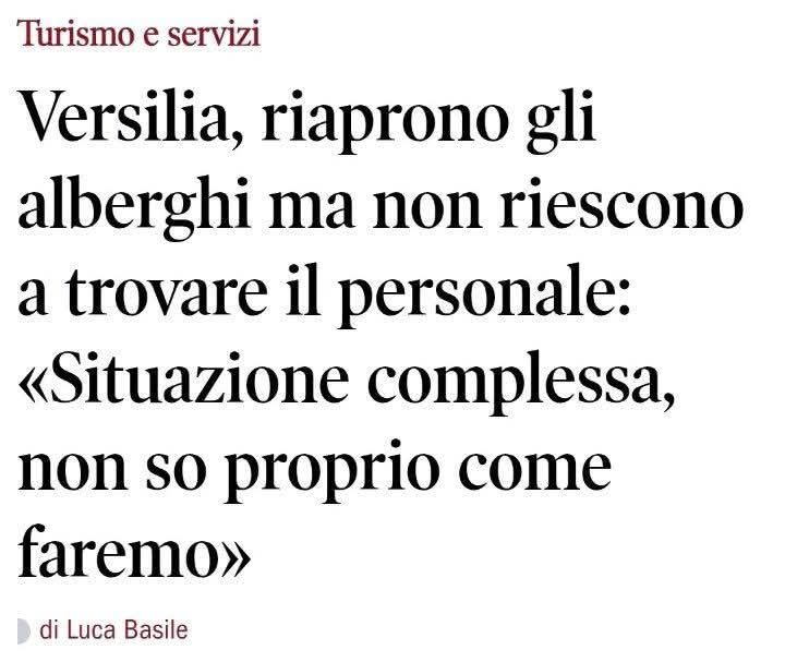 DeathOfaSalesma's tweet photo. ..maledetto reddito di cittadinanza...ah no? Non è quello? E io che credevo..
#settoreturismo #camerieri #RDC https://t.co/bBE0W6uIoN