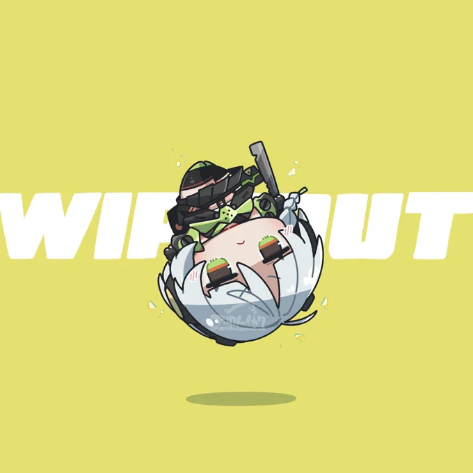 こっちは、WIPEOUTでちゃんと止まるタイプのアンビー 