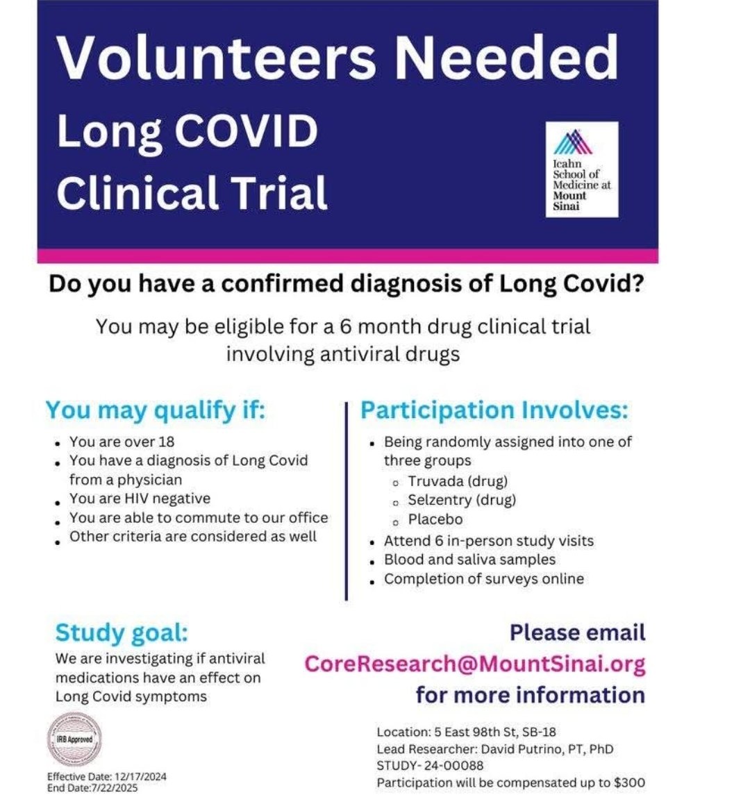 MessengerDan25's tweet photo. Back in 2020, I said Long COVID mirrored HIV.
They laughed.
Now in 2025, Mount Sinai is using HIV drugs (Truvada, Selzentry) in Long COVID trials.
T-cell depletion. Identical biomarkers. Immune collapse.
#LongCOVID #TcellDepletion #HIVParallel #Biowarfare #DanTheMessenger https://t.co/qDclX1bnW8
