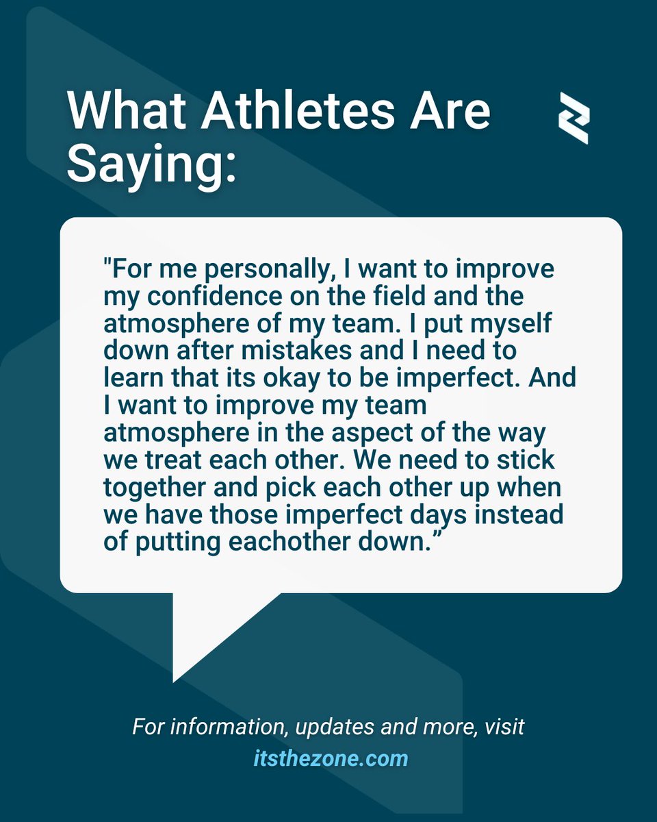 Confidence influences how athletes compete, recover from setbacks, and push beyond limits. Belief in oneself leads to peak performance both on and off the field.​

How are we empowering athletes to develop the self-belief they need to succeed?