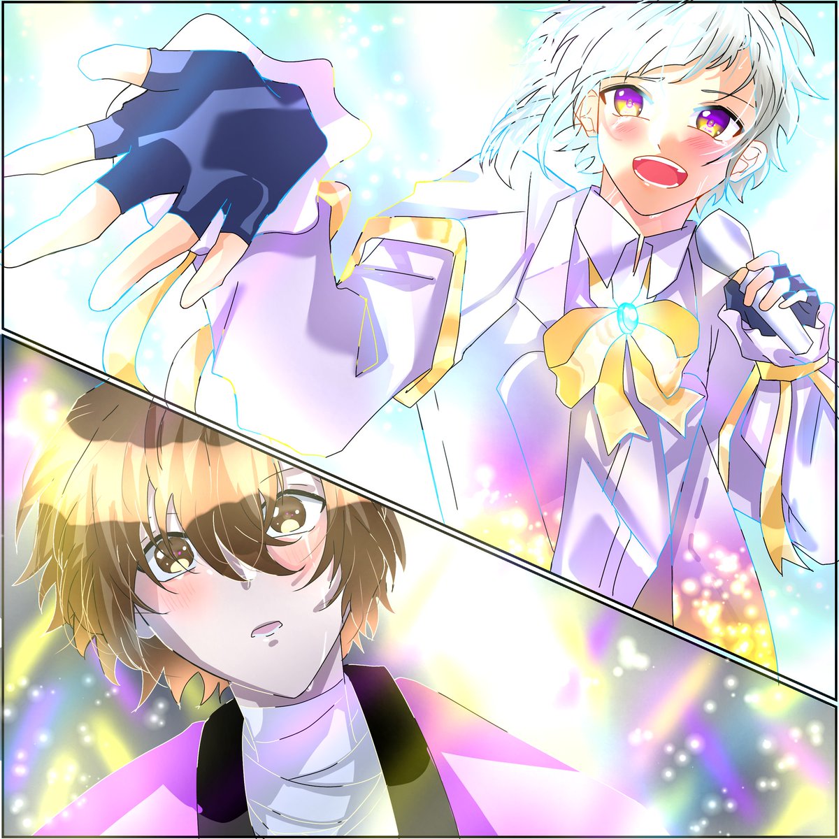 pildsb's tweet image. #文豪ストレイドッグス #文スト #太敦 #dazatsu #dazushi
Idol and his fan 💧
