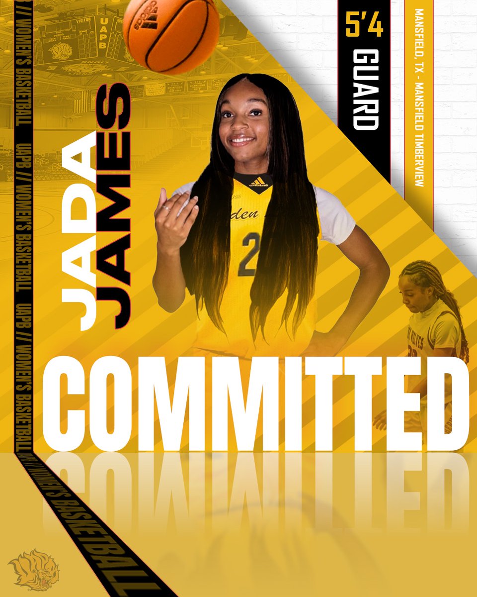 Committed 🖤💛! #AGTG 
<a href="/ladywolfbball/">Mansfield Timberview gbb</a> <a href="/UAPBLionsWBB/">UAPB Women’s Basketball 🦁⛹🏽‍♀️</a> <a href="/CoachLeakUAPB/">𝐂𝐨𝐚𝐜𝐡 𝐄𝐫𝐢𝐜𝐚 𝐋𝐞𝐚𝐤 🏀</a>