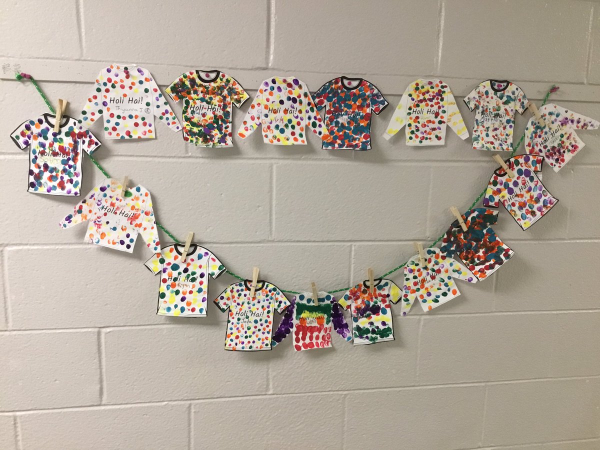 Holi Hai! From Ms. Russo’s first graders. <a href="/Zeitz_MSES1/">Suzana Roque Zeitz</a>