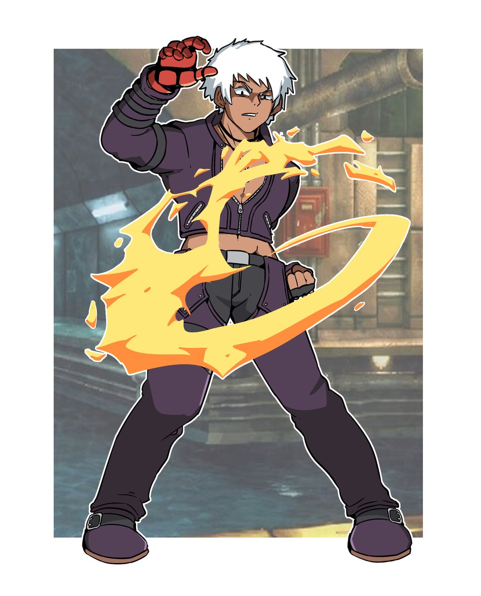 HairoElCroto's tweet image. ~ k&apos; es de mis personajes favoritos de kof