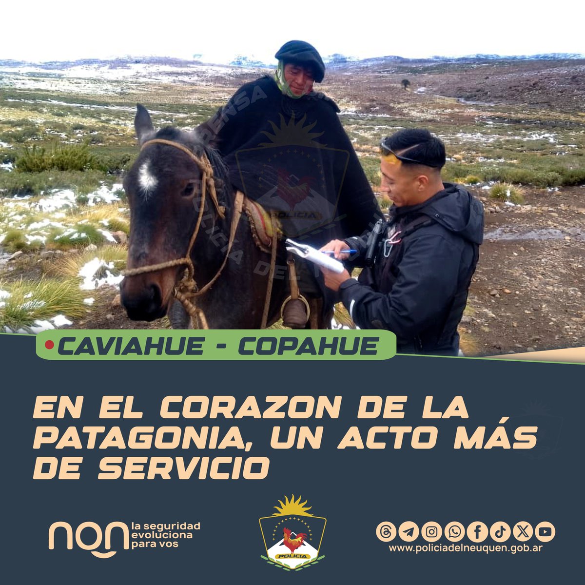 EN EL CORAZÓN DE LA PATAGONIA, UN ACTO MÁS DE SERVICIO
facebook.com/share/p/15J1Vr…