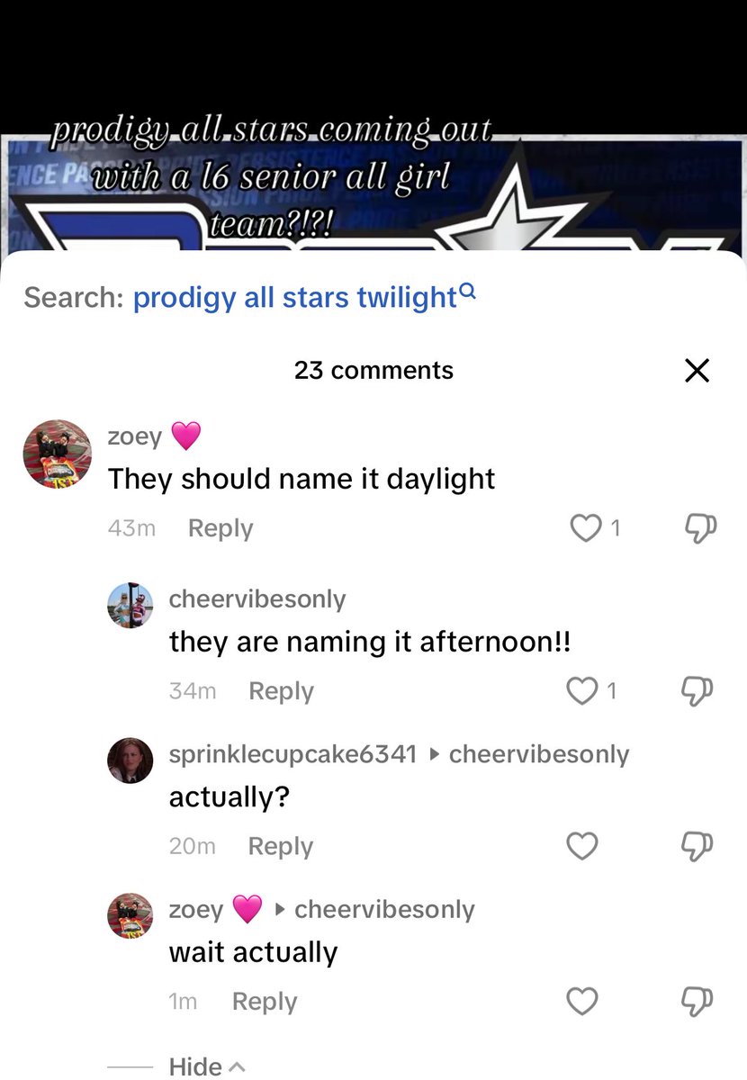 cheertok oh my GOD