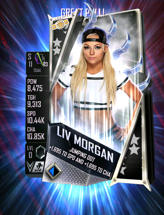 Finally reached the 75,000 points! 

Who else has gotten Liv? 👀
#WWESuperCard #WWE