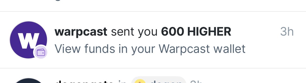 Mới sáng ra đã bú 5,5$ HIGHER rồi

Join Wrapcast: warpcast.com/hoangf

Đăng bài bất kỳ trên Kênh /Higher

Claim airdrop