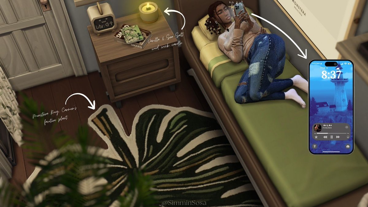 SimminSosa's tweet photo. Carmen has finally gotten settled into her room and decorated. Now she waits to meet her roommate. https://t.co/ODkv9dsPGU