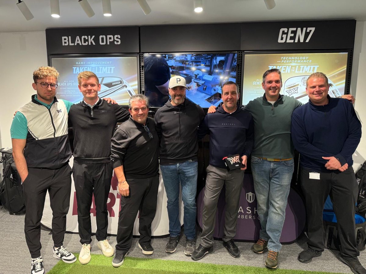 pxg's tweet photo. Recently, VIP Members for MASHIE Golf UK enjoyed a competition-filled evening at the #PXGUK HQ just outside London. MASHIE members had the opportunity to try all the latest offerings from PXG.
Contact your local store to host your own event: https://t.co/590w6Lcjhd https://t.co/yo6swYpd3V