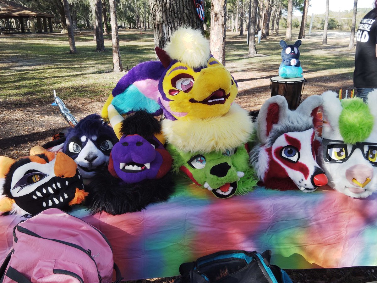 The head table of our Orlando friends! What will it look like in Tampa on April 6th? 

#Floridafurmeet #Tampafurmeet #tampafurs #flfur #floridafur