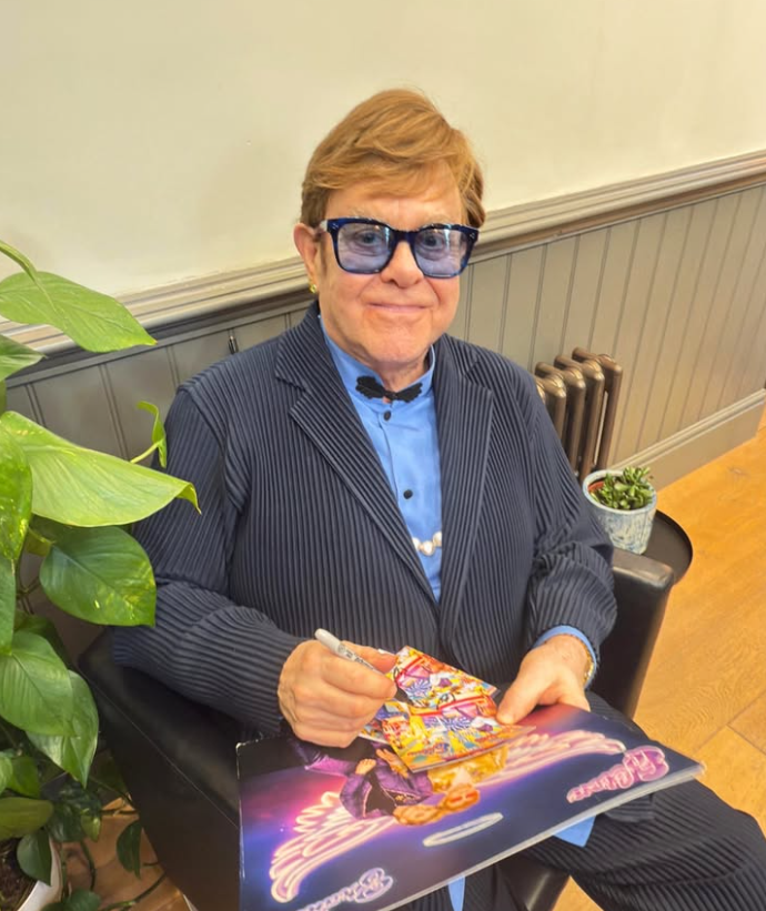 Happy 78 birthday to Elton John!
