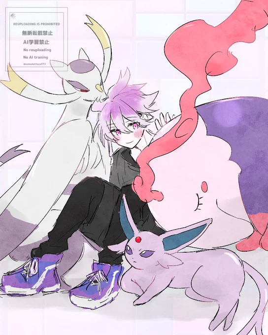 画像欄複数枚見れるか自分向けチェック用。※pkmnパロ、刀クロスオーバー、えどミちゃんの手持ちイメージ捏造。※個人の勝手なイメージです。 