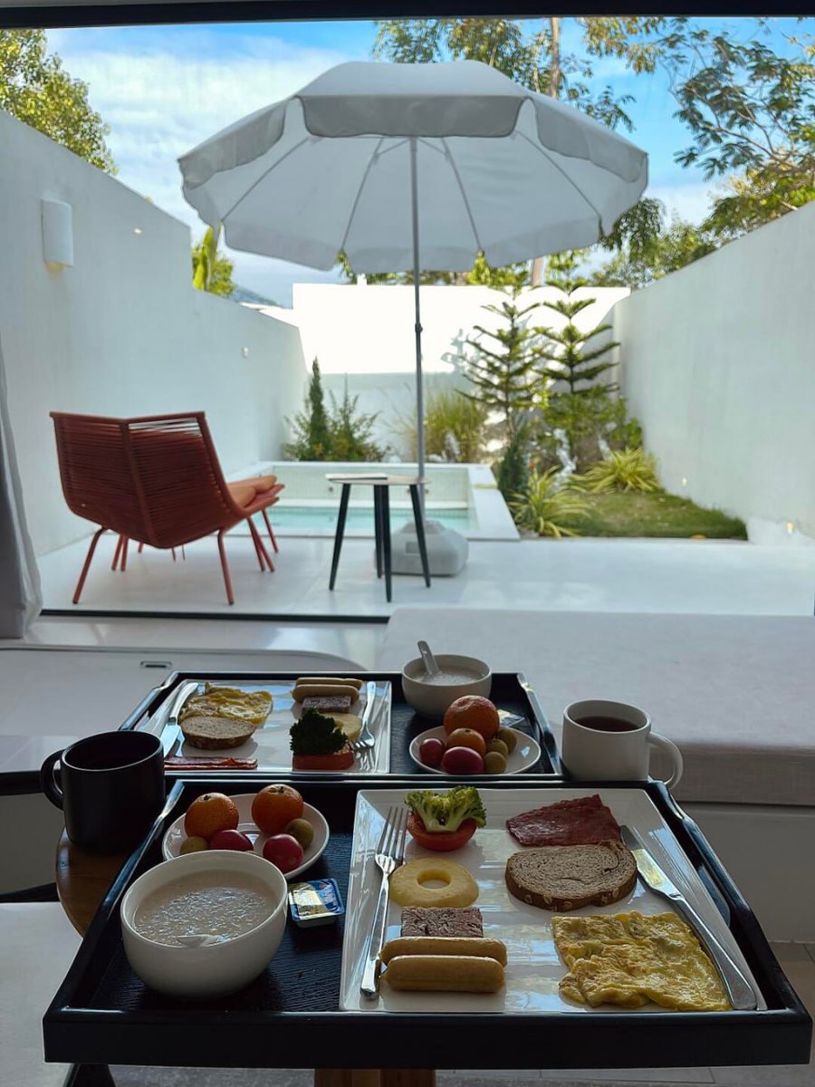 My happiness is relaxing and eating my favorite food.