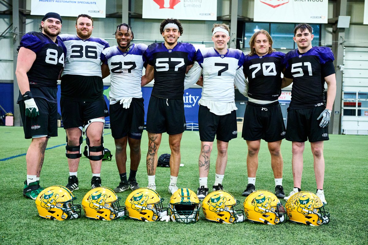 University of Alberta CFL combine participants!