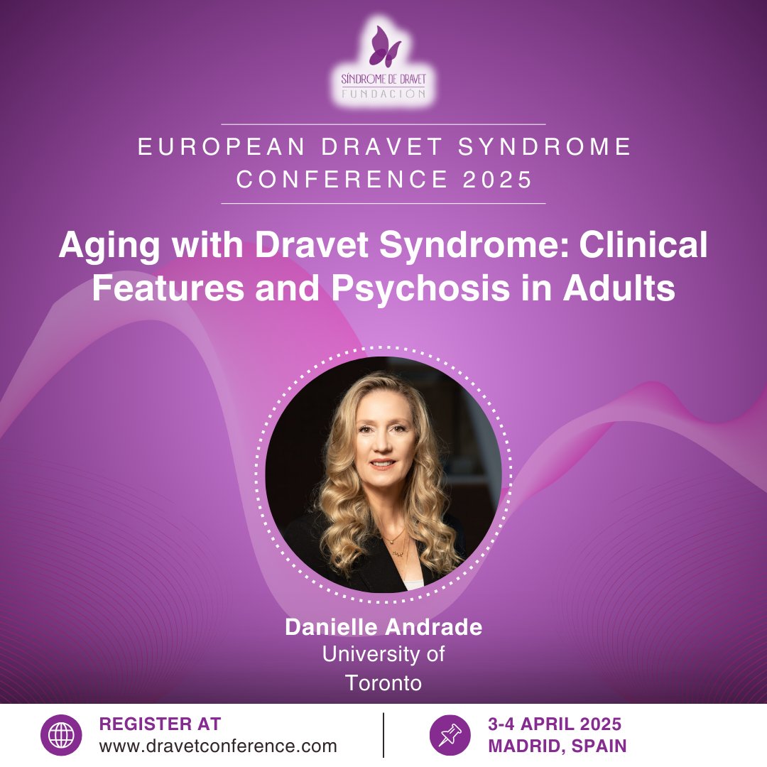 AGE Program - Adult Genetic Epilespy (@drdaniandrade) on Twitter photo Looking forward to sharing insights on Ageing with Dravet Syndrome and Psychosis in Adults at the European DS Conference in Madrid! Important conversations as more individuals with #DravetSyndrome reach adulthood. <a href="/FundacionDravet/">Fundación Síndrome de Dravet</a> <a href="/curedravet/">Dravet Syndrome Foundation</a> <a href="/DSFeu/">Dravet Syndrome Foundation Spain</a> @ Looking forward to sharing insights on Ageing with Dravet Syndrome and Psychosis in Adults at the European DS Conference in Madrid! Important conversations as more individuals with #DravetSyndrome reach adulthood. <a href="/FundacionDravet/">Fundación Síndrome de Dravet</a> <a href="/curedravet/">Dravet Syndrome Foundation</a> <a href="/DSFeu/">Dravet Syndrome Foundation Spain</a> @