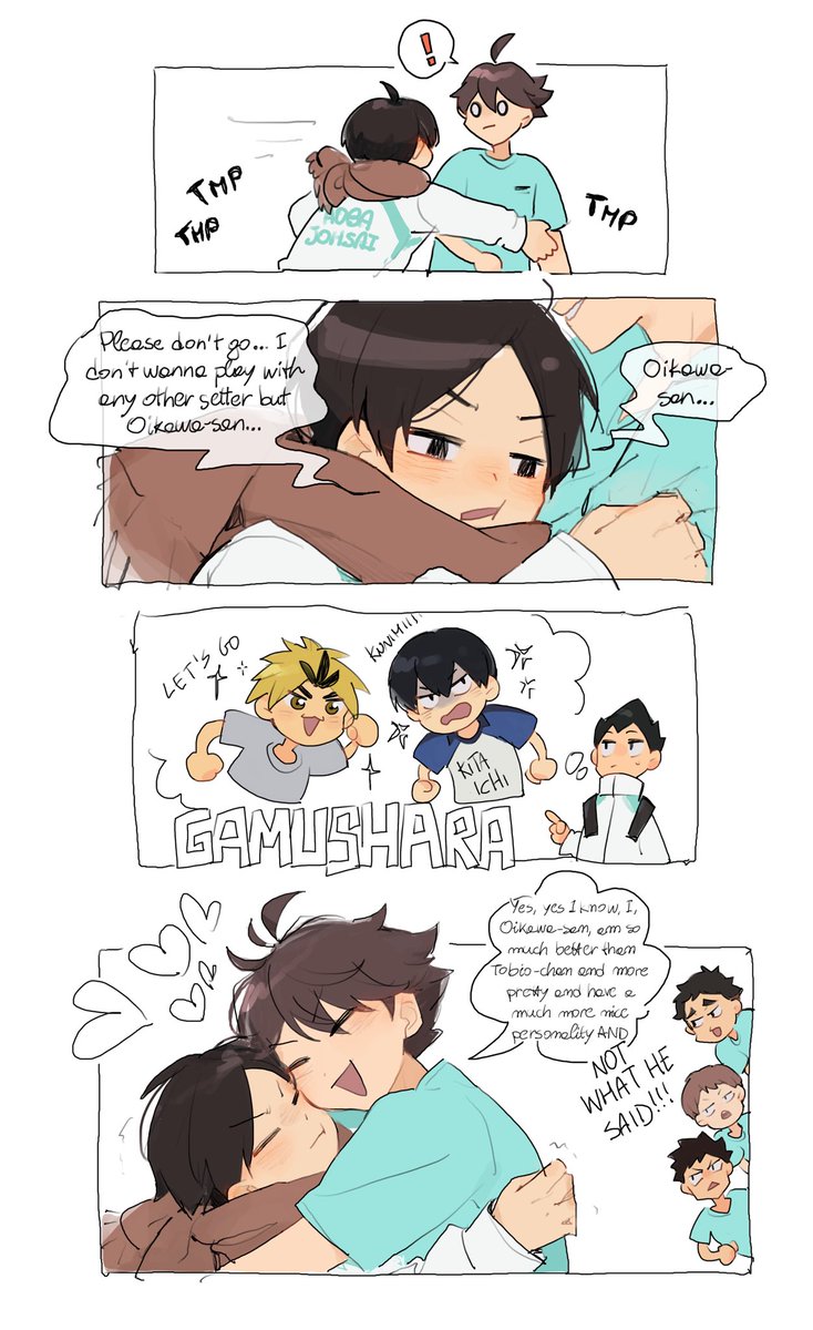 limonexcaffe's tweet photo. It’s Kunimi day! Have this thing about the boys first day after the traing camp https://t.co/WijtAmBG3F