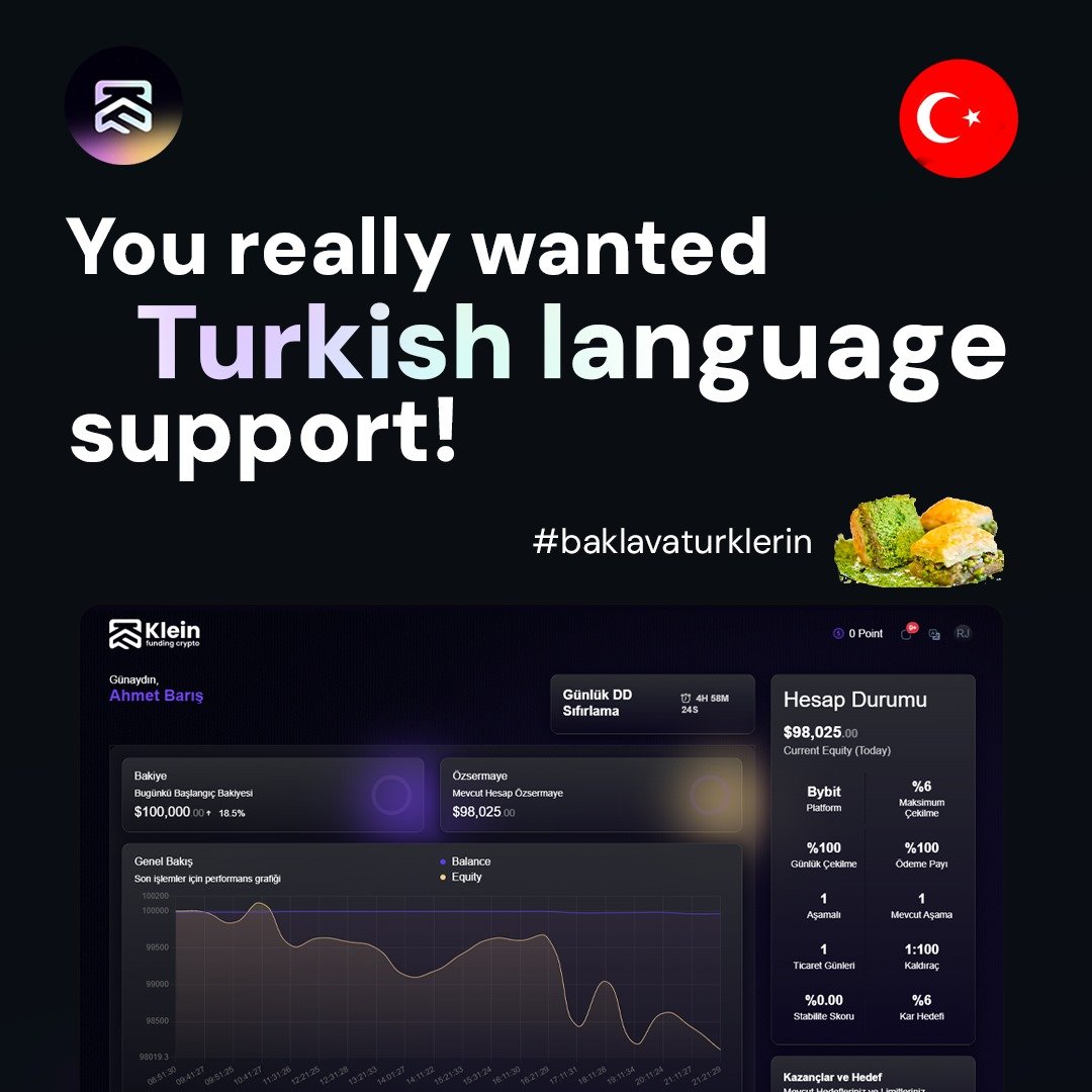 Klein Funding tweet media