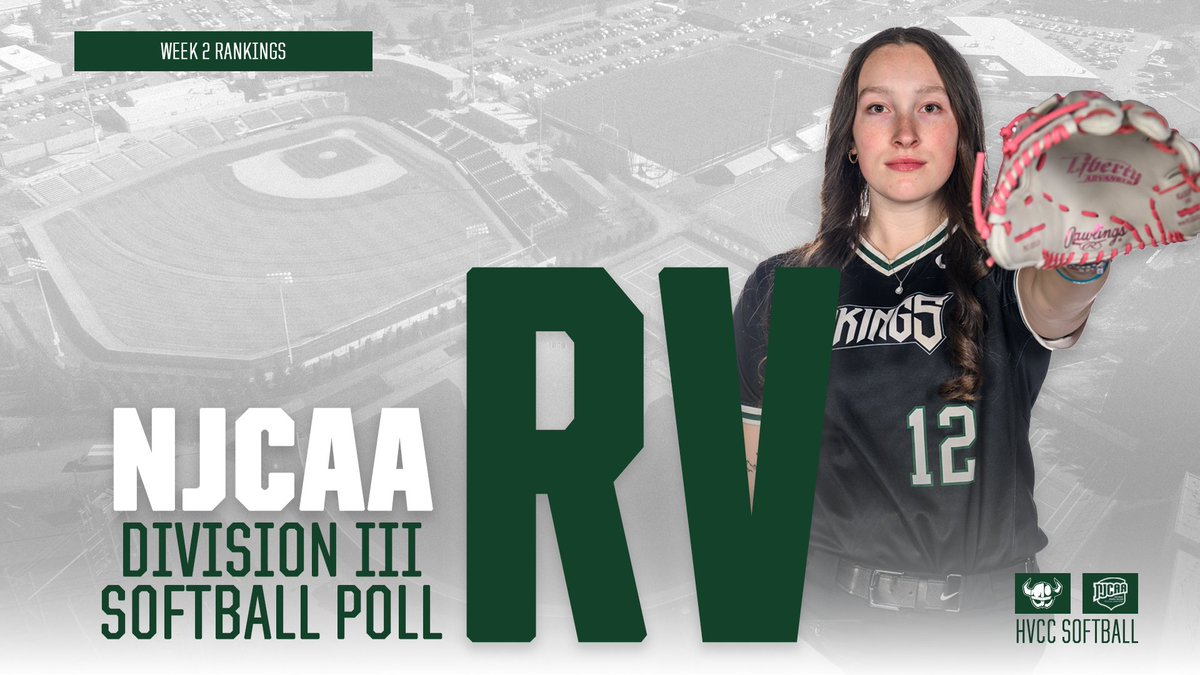 RECEIVING VOTES🤩
Softball is receiving votes in this week's NJCAA DIII Softball Poll! See the full list at njcaa.org/sports/sball/r…
#hvccvikings @hvcc_softball