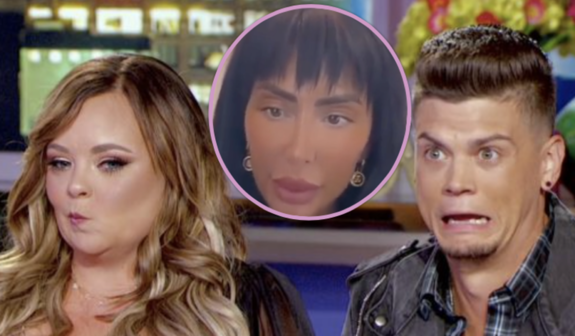 TheAshleysRR's tweet photo. Farrah Abraham slams former #TeenMom co-stars Catelynn Lowell &amp; Tyler Baltierra for recent criticism of adoption: "They should focus on loving the children they have!" https://t.co/2c3djNLdOy https://t.co/h8tX6XtmZ8