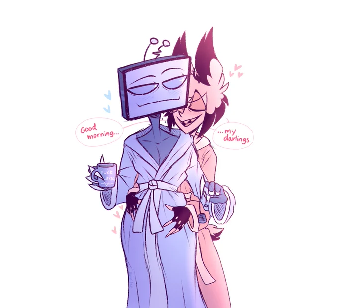 Family #RadioStatic #HazbinHotelFanart