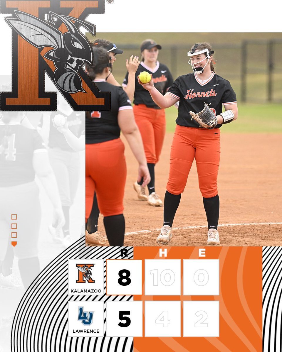 Took care of business in extra innings! 

#GoHornets | <a href="/KzooSoftball/">Kalamazoo College Softball</a>