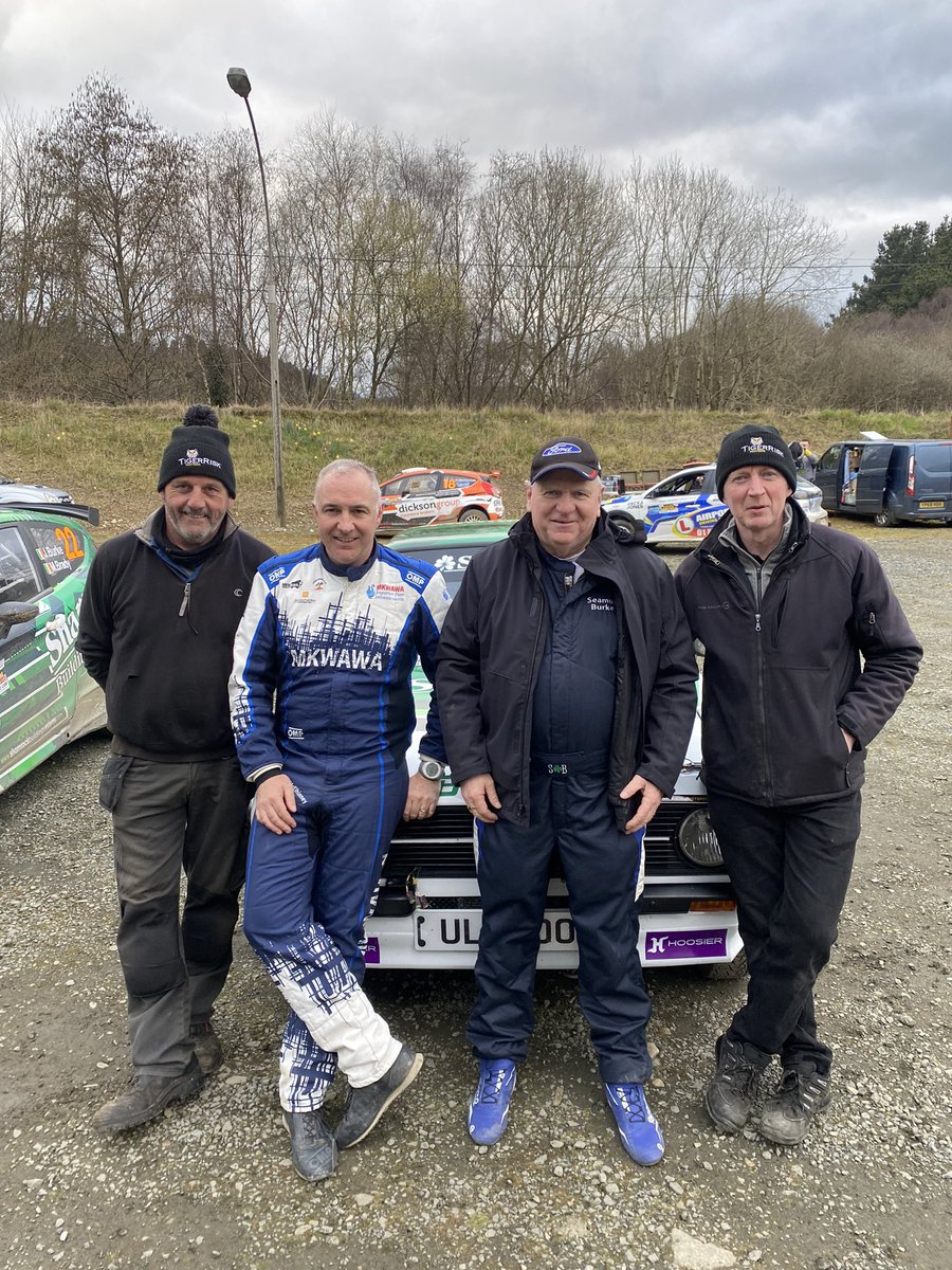 A great weekend at the Carlow Forestry rally and a successful trip from America for Seamus and Joseph Burke with both Shamrock cars to the finish.. 👌