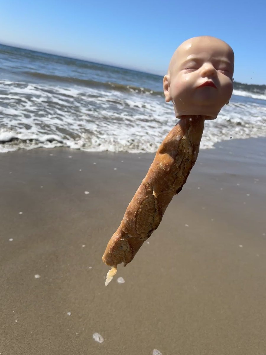 At the beach - where the loaves at?

Son Loaf want boing boing!