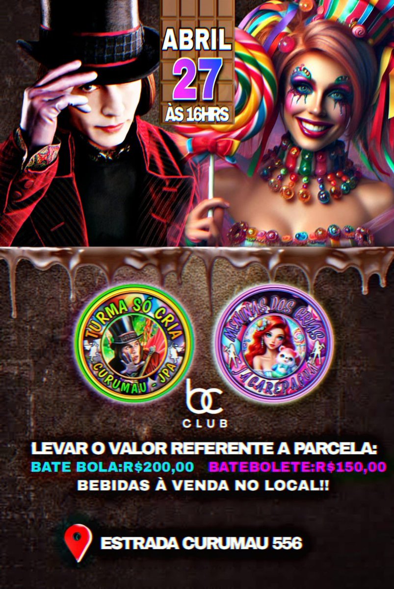 turmasocria's tweet photo. INTERESSADOS E SÓ CHEGAR!! 🎭🎩🍫✨ https://t.co/ZTA8V7dYCs