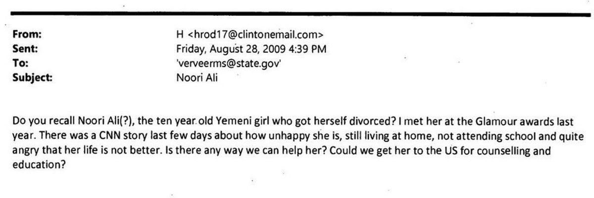 A reminder of what was found on <a href="/HillaryClinton/">Hillary Clinton</a>'s emails.