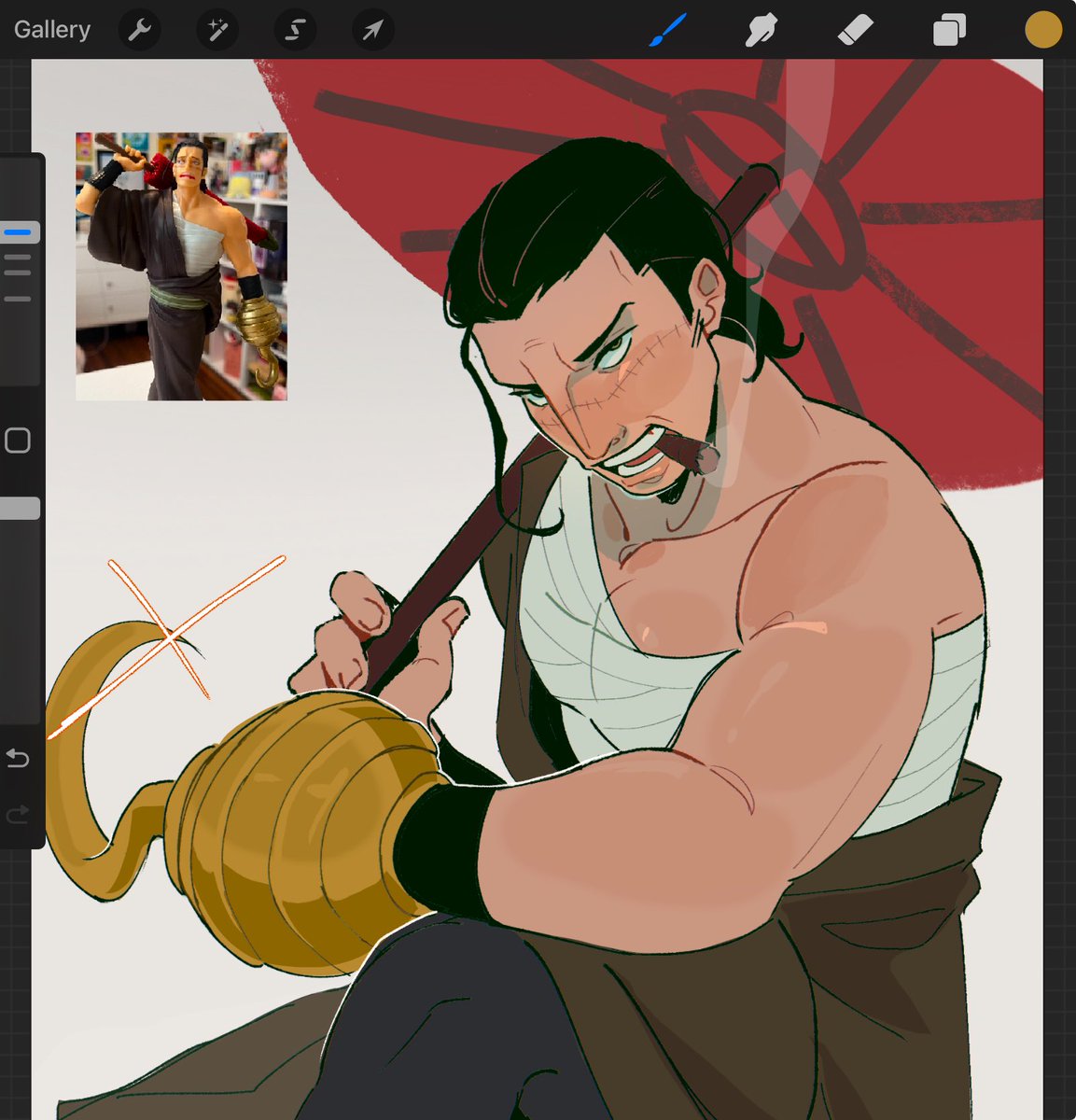 got a new crocodile figure recently