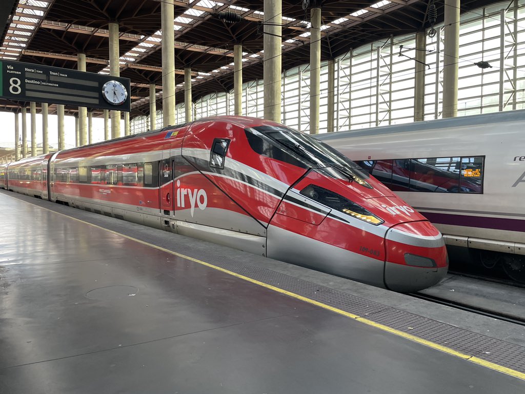 llumat's tweet image. Pronto en Barcelona con Frecciarossa de @iryo_eu