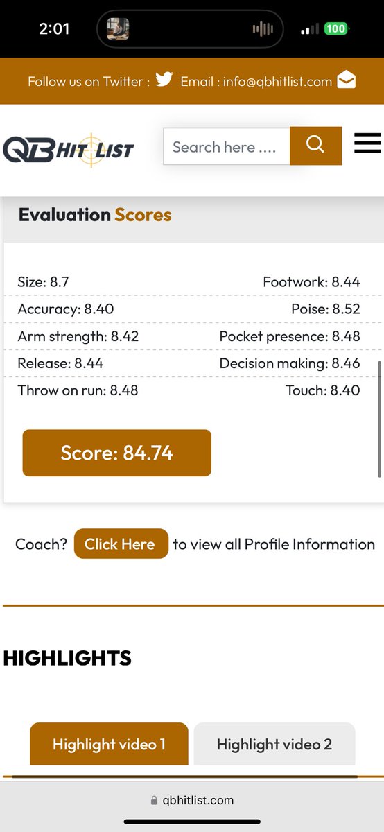 Welcome to the largest QB fraternity in the country…<a href="/QBHitList/">QBHitList.com</a> Premium 2029 QB <a href="/brock_raymond2/">Brock Raymond</a> Frankenmuth(MI) 

👀Check out his profile: qbhitlist.com/profile/brock-…