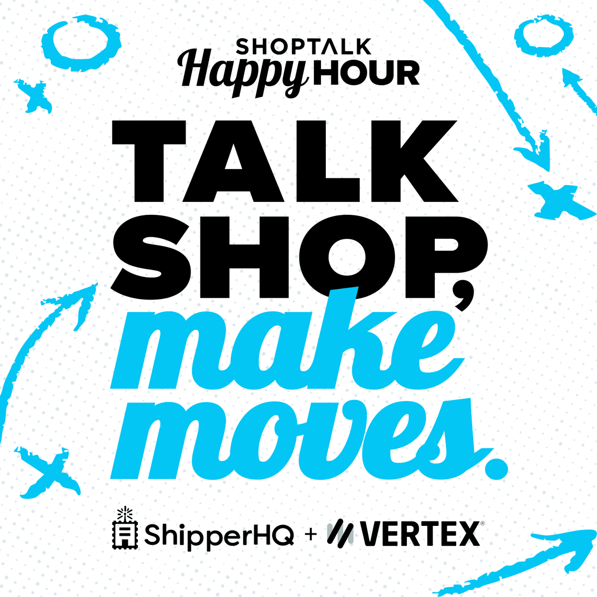 #Shoptalk is here, and we’re ready to talk shop and make moves. 

We’re kicking off midweek with our favorite kind of gathering: real conversations, new connections, and the best of the eCommerce community all in one place.

Join us this Wednesday at Flanker’s for the ShipperHQ
