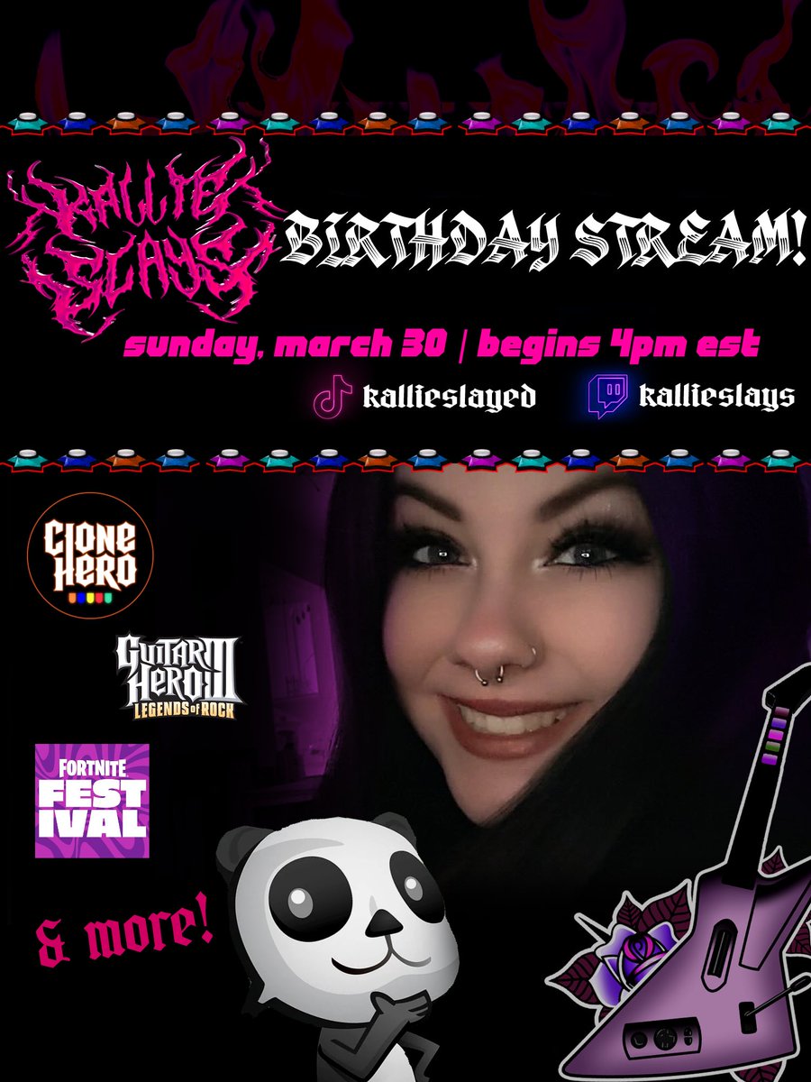 🎂ANNOUNCEMENT 🎂

I’m hosting a little stream at the end of the month to celebrate my birthday! 

the celebration is 6 days away!!

I hope to see you all there (: