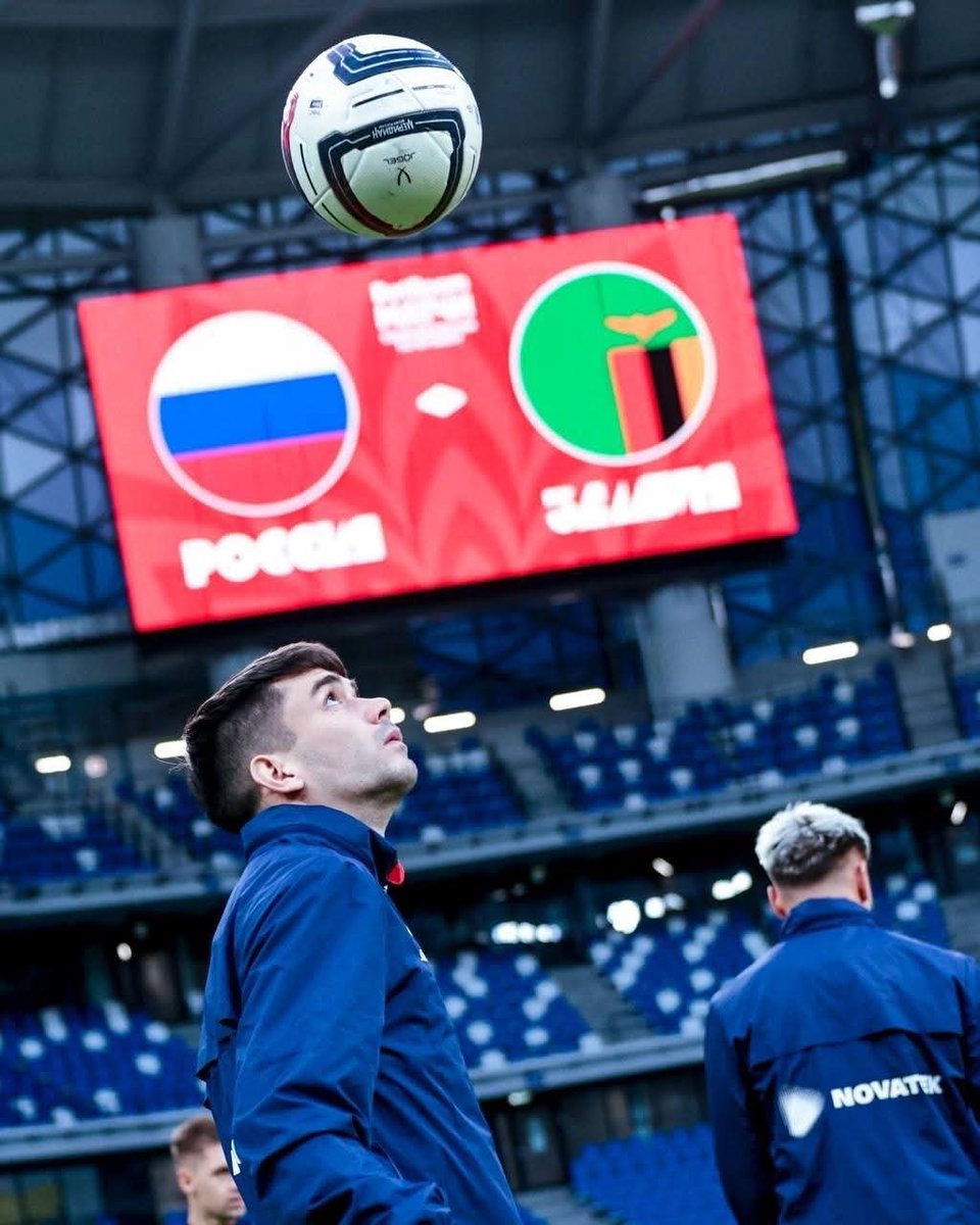 BolaGallery's tweet photo. Bola Gallery  || RUSSIA-ZAMBIA FRIENDLY 

Russia ready for Zambia!

The Russian football team has declared to be ready for Zambia "К Замбии готовы на 100%" tomorrow after having preparations today.

Zambia plays Russia tomorrow at 19:00 CAT.
Stay tuned here for updates #ruszam https://t.co/qzNOqu0bZk
