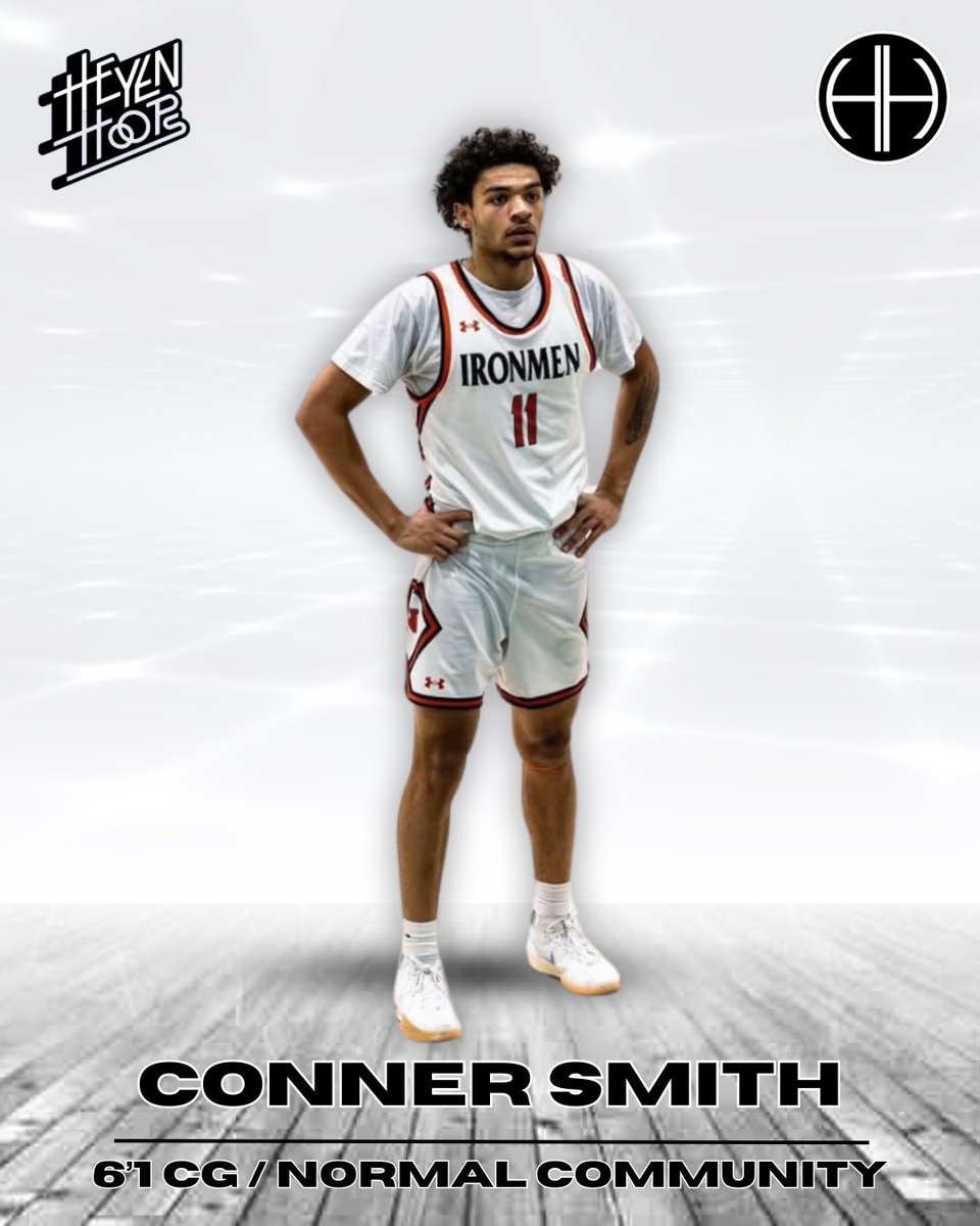 We are less than a week away from the Unsigned Senior Showcase this Saturday, March 29th! 🚨 Conner Smith (6’1 CG, Normal Community) is a savvy combo guard who can contribute on or off the ball. Conner plays with high IQ and has great perimeter scoring ability.