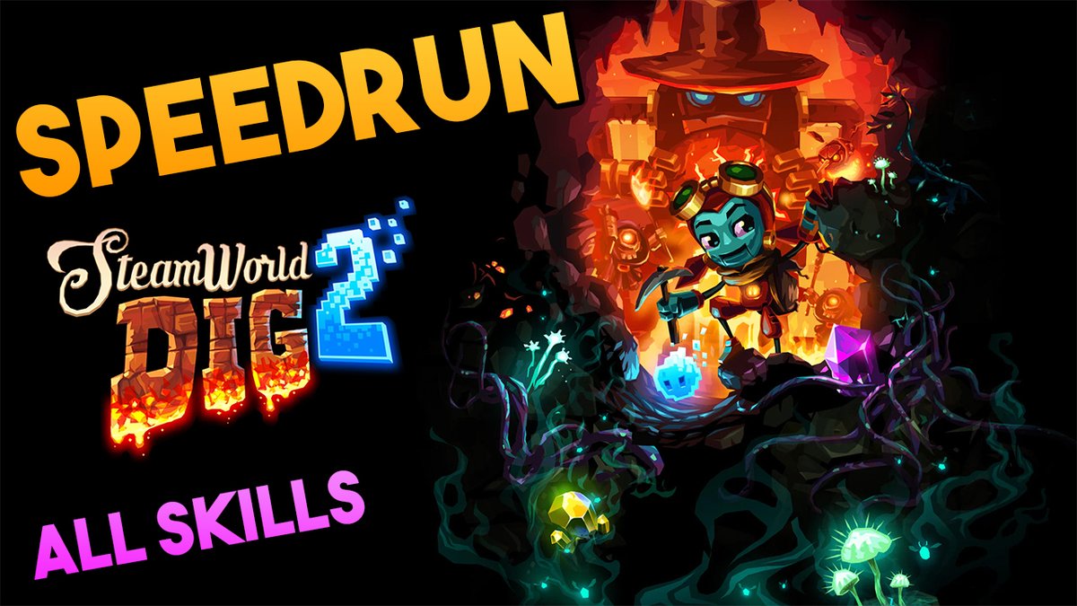 Nouvelle vidéo Youtube! Speedrun pour la catégorie All Skills No Rosie avec un temps de 35min27s sur Steamworld Dig 2 sur PC! Je suis top 8 mondial! youtu.be/9Y9hL24PwCE

<a href="/SteamWorldGames/">SteamWorld Games</a> <a href="/speedruncom/">Speedrun.com</a> #speedrun