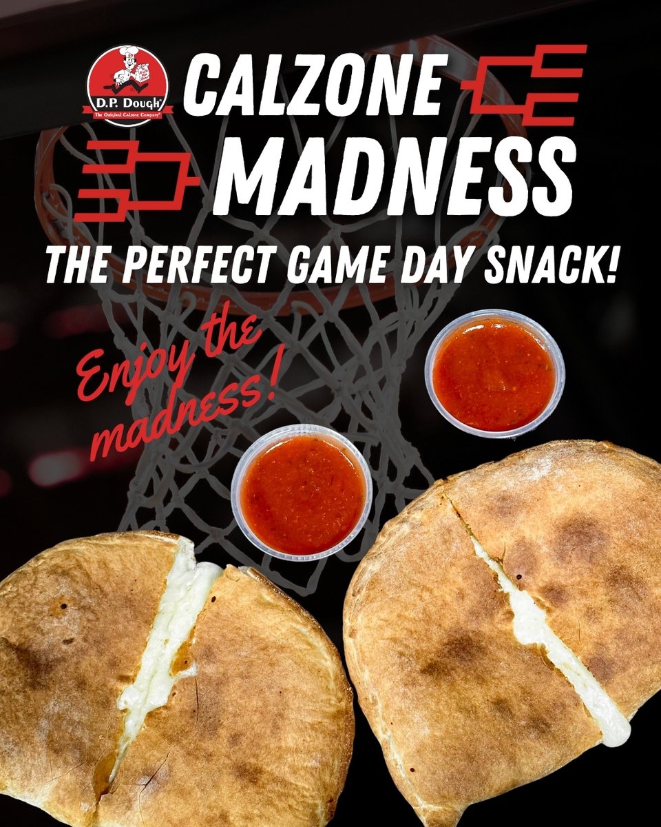 March Madness is here! 🏀🥟 Score big with our delicious calzones—perfect for every game day snack. Order now and enjoy the madness!

Order on our app📱 or online at dpdough.com