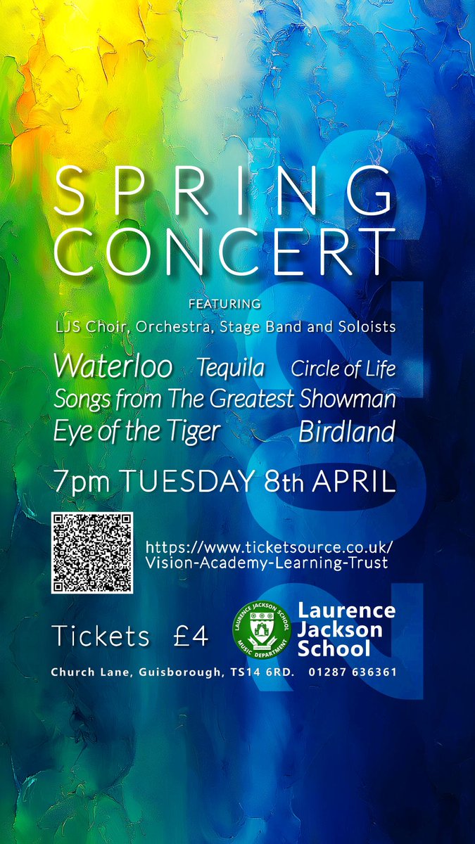Tickets are now on sale for our spring concert! ticketsource.co.uk/whats-on/guisb…