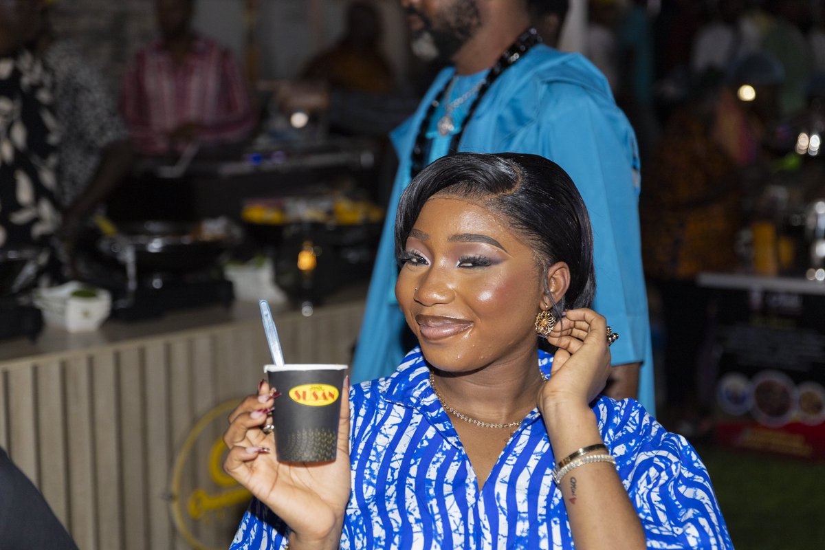 amelsusanng's tweet image. The atmosphere had a yummy happy scent with our 3-in -1 custard everywhere. 

#LabakeOlododo movie premiere X  #Amelsusanproducts