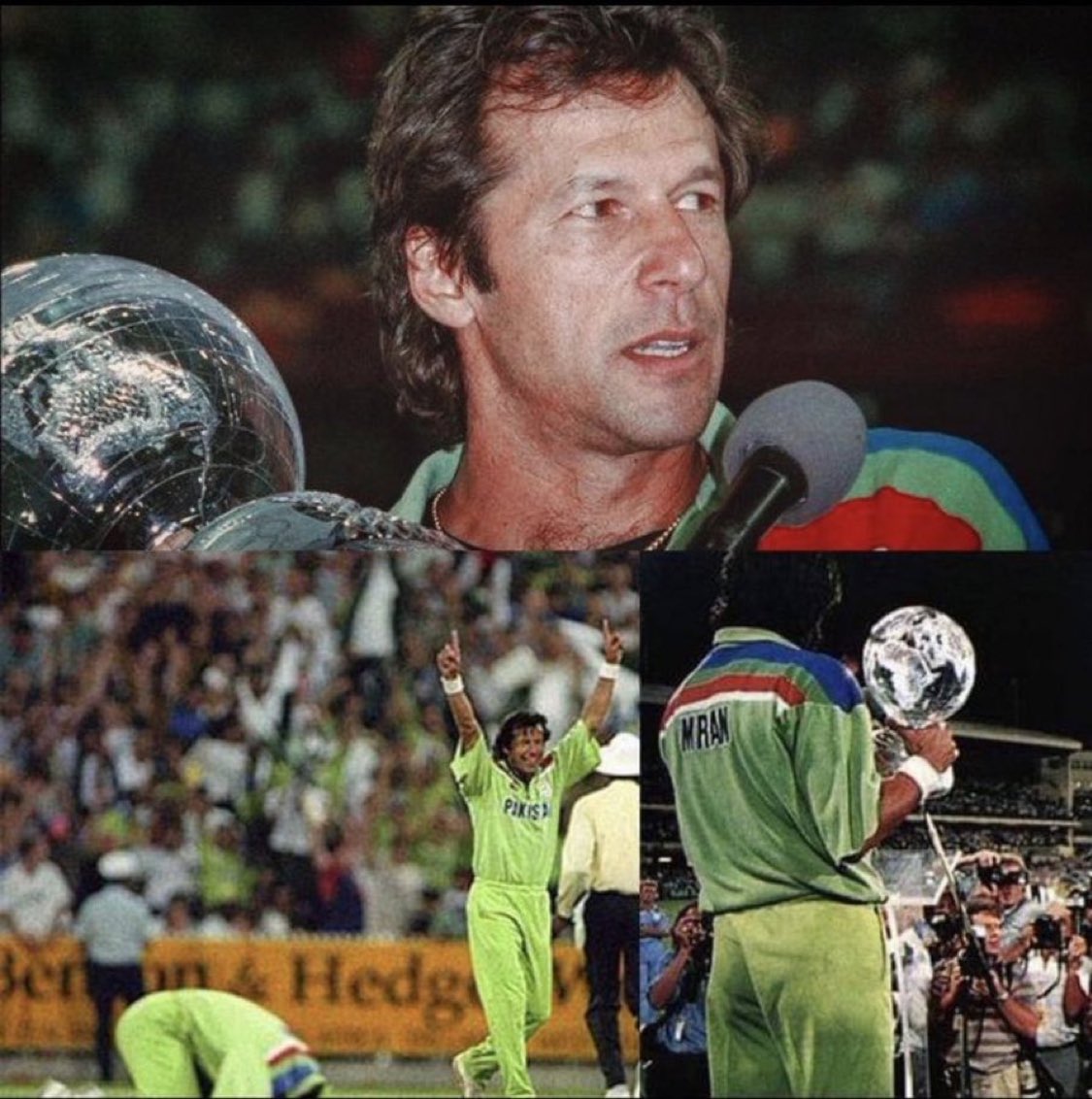 PTI (@ptiofficial) on Twitter photo On this day in 1992, Pakistan Cricket Team won the ICC Cricket World Cup led by our Kaptaan <a href="/ImranKhanPTI/">Imran Khan</a> 🇵🇰 On this day in 1992, Pakistan Cricket Team won the ICC Cricket World Cup led by our Kaptaan <a href="/ImranKhanPTI/">Imran Khan</a> 🇵🇰