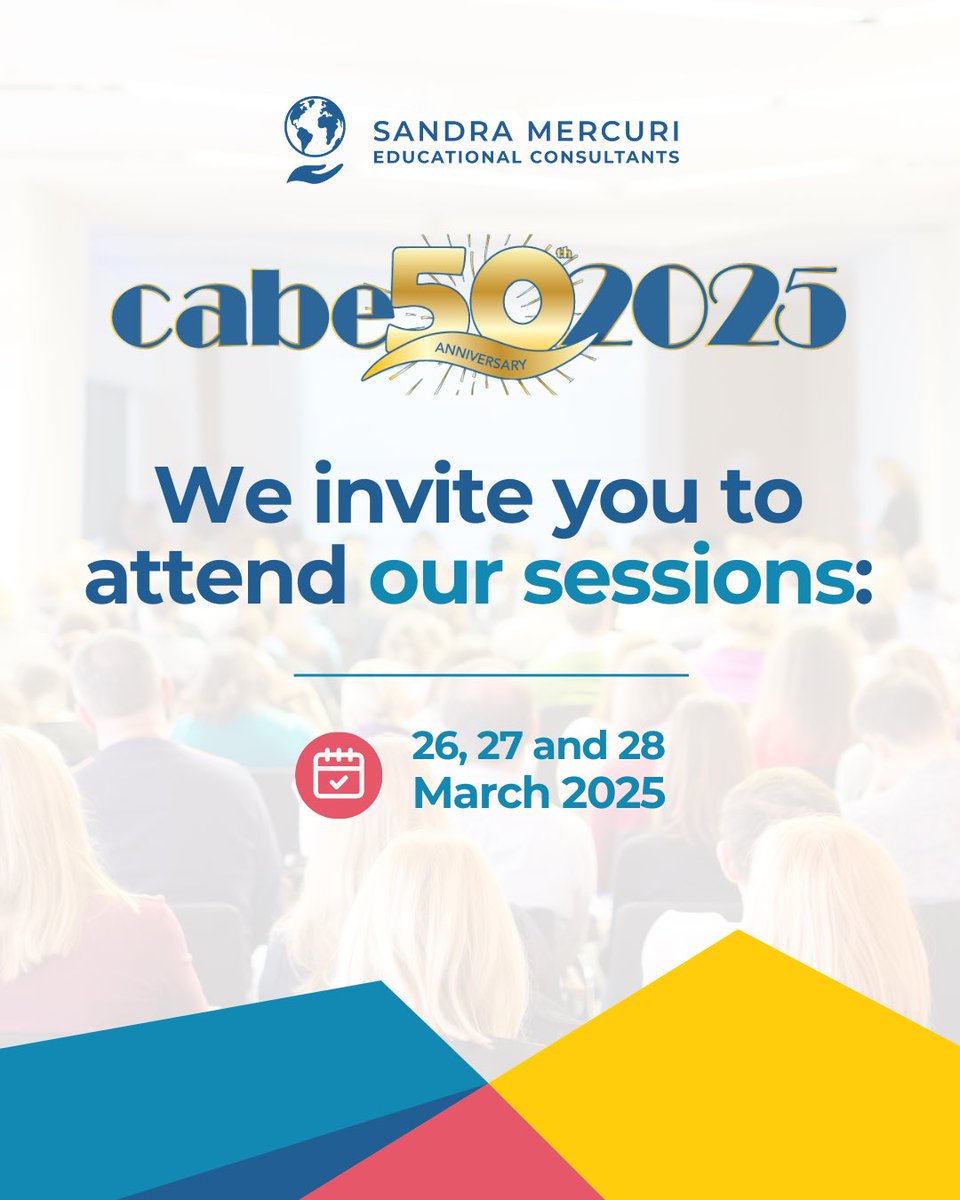 Stay tuned for our upcoming posts about CABE 2025! We’ll be sharing the daily sessions so you can plan ahead. Join us in Long Beach, California, to celebrate 50 years of advocating for high-quality bilingual education.