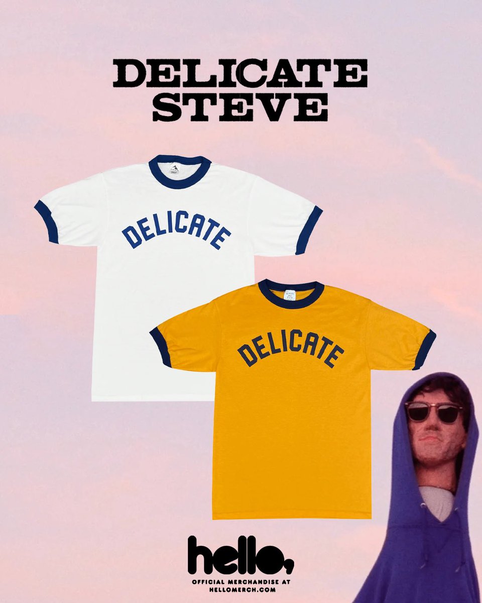 Hello Merch (@hellomerch) on Twitter photo Hello <a href="/delicatesteve/">Delicate Steve</a> ! New store now live at Hello - check it out! 👀✨
hellomerch.com/collections/de… Hello <a href="/delicatesteve/">Delicate Steve</a> ! New store now live at Hello - check it out! 👀✨
hellomerch.com/collections/de…