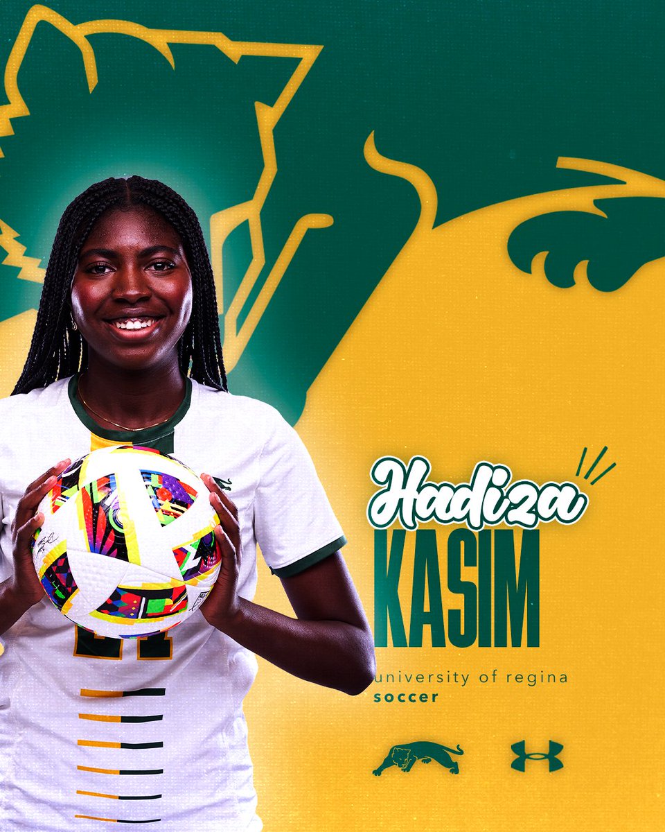 Our next 2025 commit is midfielder Hadiza Kasim! 

Hadiza joins the Cougs from Yorkton Regional High School and Yorkton United FC.

Welcome Hadiza!