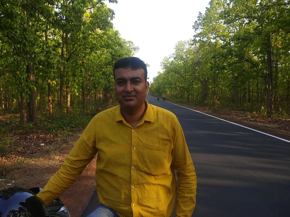 KoushikPyne's tweet photo. Me at Ratanpur jungle https://t.co/beb5uwP4wG