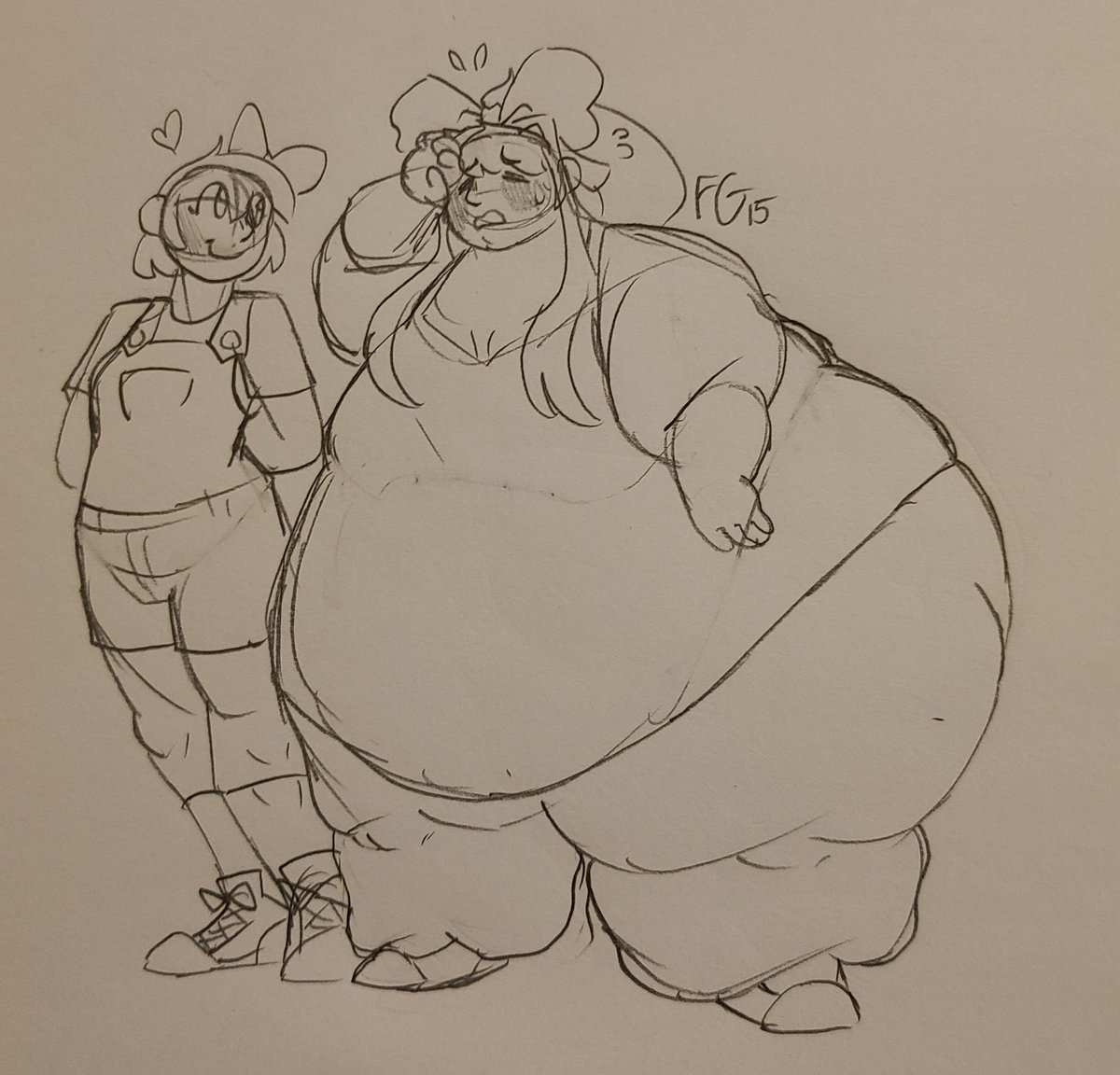 Fluff_Girl5's tweet image. Got a bit self indulgent last night, ehe 👉👈