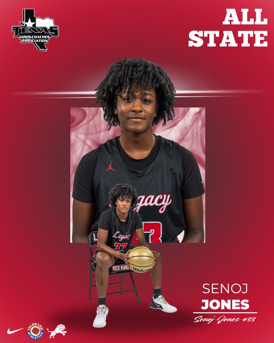Congratulations to Senoj Jones on her TGCA All-State selection!