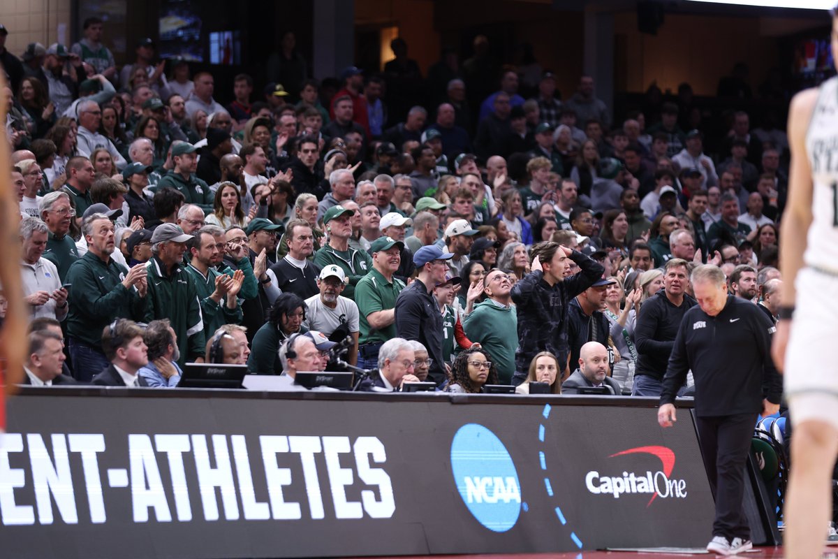 Spartan fans came through in Cleveland! See you in ATL 🙌🙌